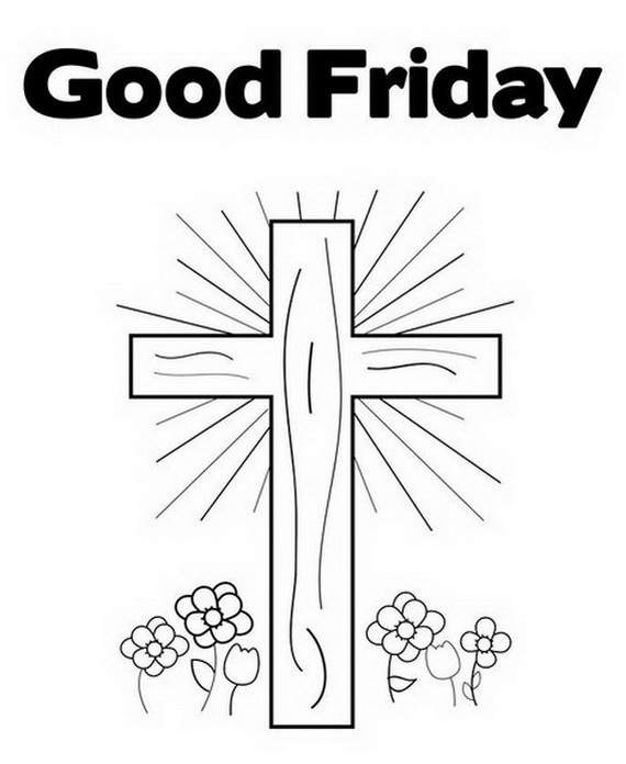 Good Friday Coloring Pages and Pintables for Kids Guide to family