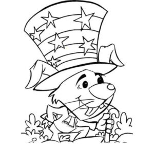 Independence Day (Fourth of July ) Coloring Pages for kids