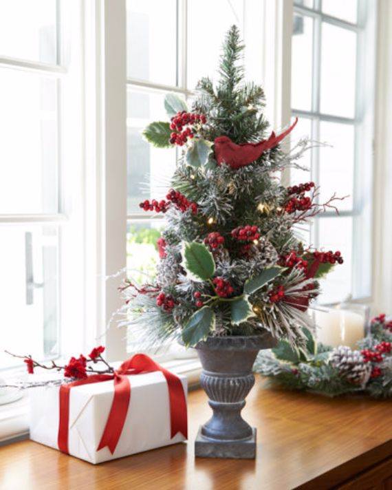 Beautiful Tabletop Christmas Trees Decorating Ideas amp Designs family 