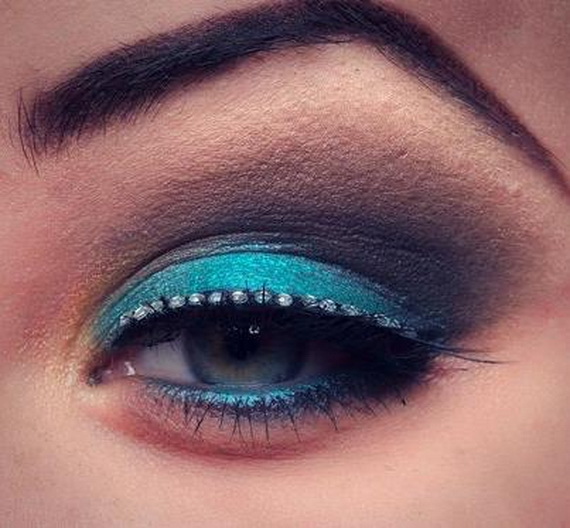 New Year’s Trends For 2013 Black Water Snake Eye Makeup Style. - family ...