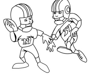 Super Bowl Sunday Coloring Pages