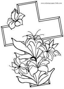 Good Friday Coloring Pages and Pintables for Kids | family holiday