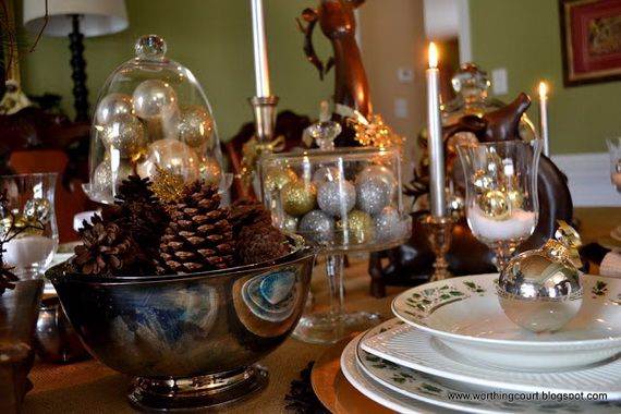 60 Elegant Table Centerpiece Ideas For Christmas - family holiday.net ...
