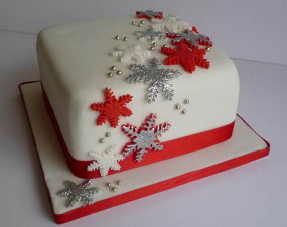 Melody Jacob: Trending Christmas cake decoration ideas by Anuta Maletina.