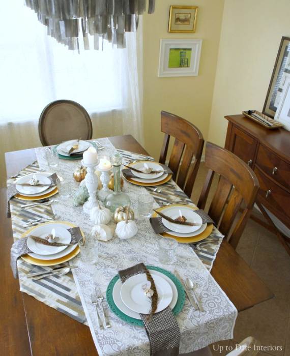 27 Inspiring Coastal Thanksgiving Table Setting and Centerpiece Ideas