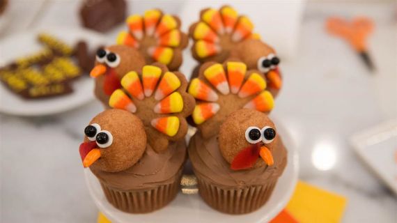 Thanksgiving Cupcake -Cute Decorating Ideas - family holiday.net/guide ...